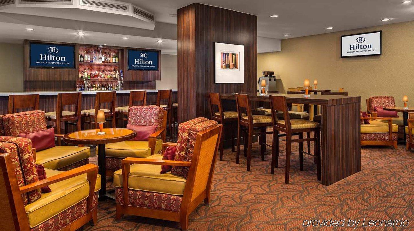 סנדי ספרינגס Hilton Atlanta Perimeter Suites מסעדה תמונה